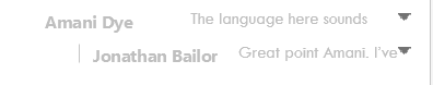 Screenshot of a comment that is "marked as done" in Word 2013